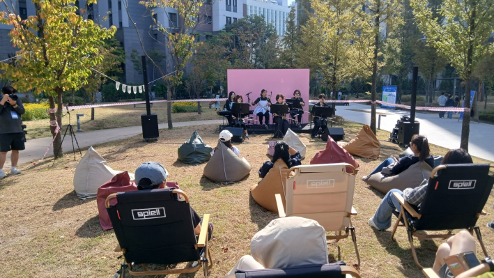 새빛 라이브 수원은학교 앙상블팀 공연