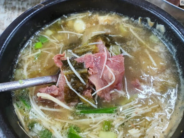 유치회관 해장국