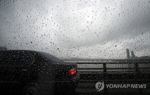 빗방울[연합뉴스 자료사진]