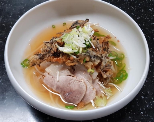 뉴 남원분식의 새 메뉴 톳 쌀국수