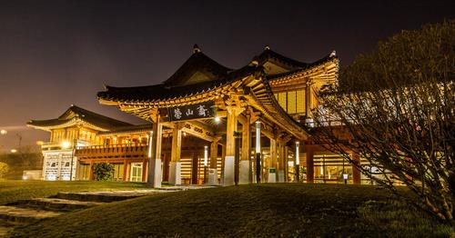 영산호 관광단지 한옥호텔 영산재