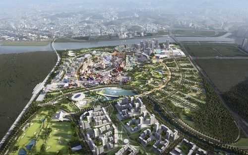 화성 국제테마파크 조감도