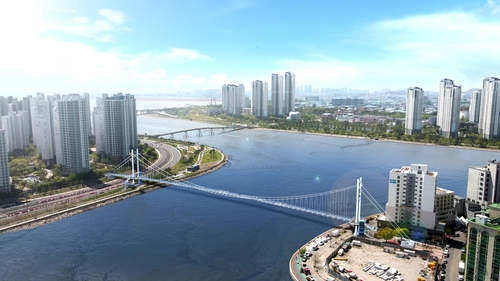 시흥 배곧~월곶 잇는 횡단보도교 조감도