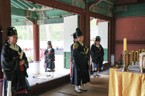 지난해 숭모제전 현장 모습 