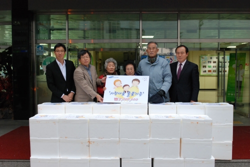 삼성전자서비스 후원물품 영통구에 전달 _1