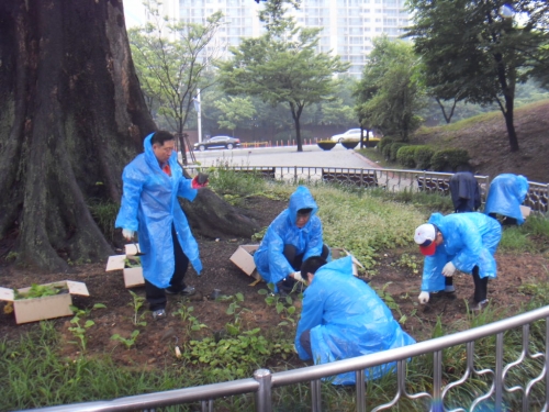 영통1동, 단오공원 건영아파트 주민이 가꾼다_1