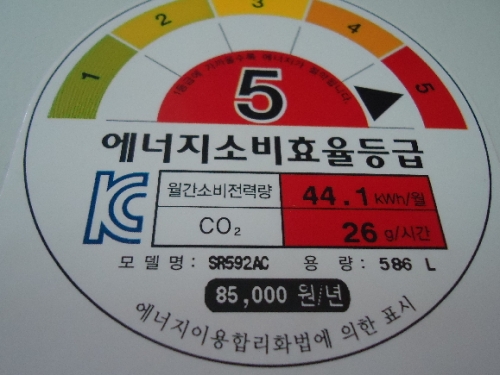 에너지 효율등급 5등급 전자제품 사신 할머니_2