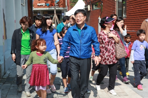 자혜학교 학생들과 함께하는 생태교통 수원 2013_1