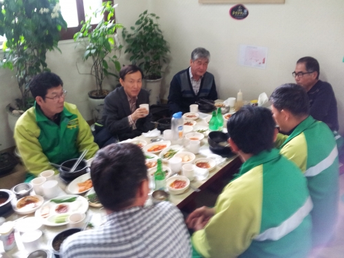 원천동 환경미화원과의 간담회 개최_1