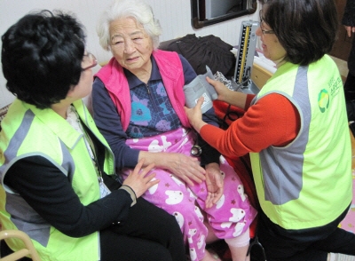 수원보훈요양원 2014년 설 맞이 사회공헌 활동 _2