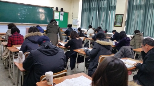 만학의 방송대학생, 기말 시험 끝나다_1