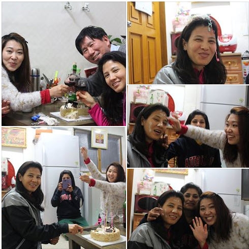 걸빠나와 써빠나가 해준 생일축하_1