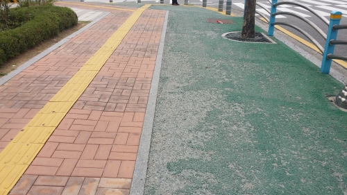 매탄2동 동수원중학교 주변 자전거도로 정비공사_1