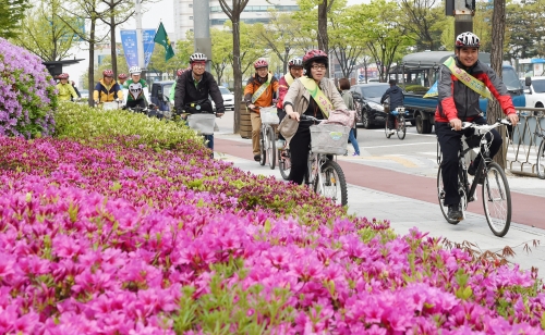 수원시, 자전거의 날 기념 캠페인 개최_2