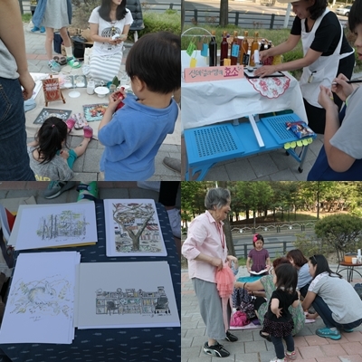 소규모 벼룩시장에서 공동체를 느끼다._3