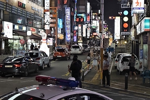 인계동 먹자골목의 야경_1