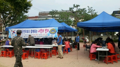 수원 공군전우회 '참! 맛있는 밥차' 운영_1