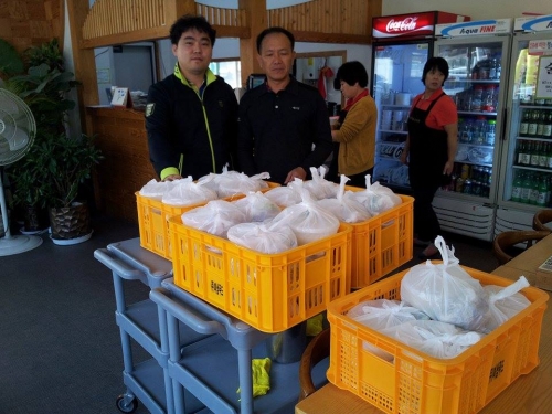 '최미삼 순대국' 평동 사랑의 119사업 동참_1