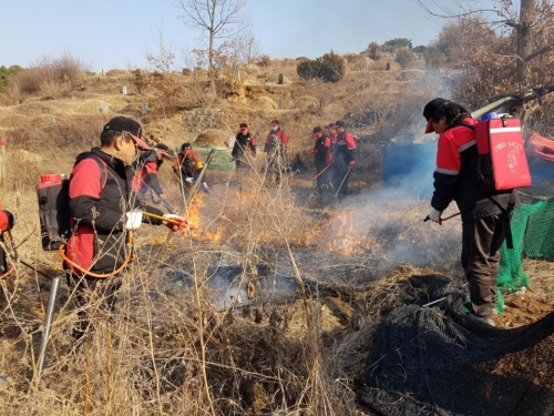 권선구 '산림 인접지 인화물질 제거'_2