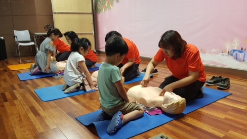 심폐소생술 체험