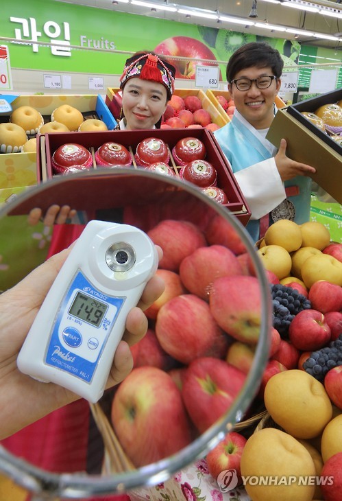 과일 소비 1위는 '사과'…가구당 구매액 연간 9만원_1