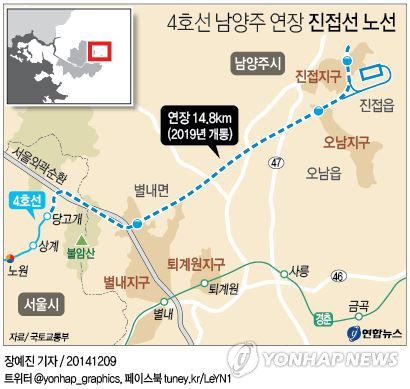 GTX·진접선 사업비놓고 경기도-성남·남양주시 갈등_1
